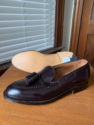 Alden 34381 Color 8 Shell Cordovan Tassel Loafer