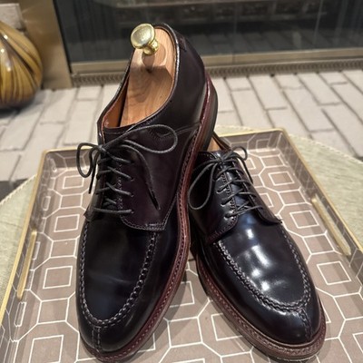 Alden D1643 Color 8 Shell Cordovan Saddle Shoe