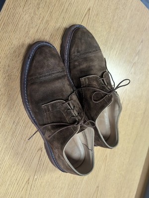 Alden 82621 Tan Suede Perforated Straight Tip Blucher