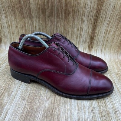 Alden 923 Brown Calfskin Straight Tip Bal