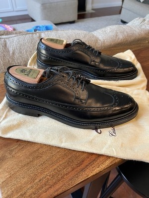 Alden 9753 Black Calfskin Long Wing Blucher