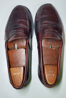 Alden H493 Brown Calfskin Full Strap Loafer