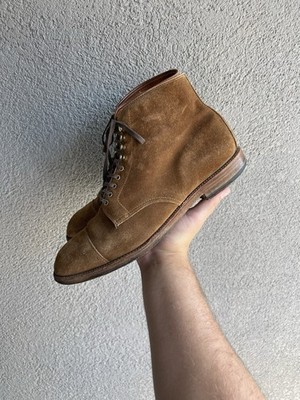 Alden 40672H Snuff Suede Cap Toe Boot