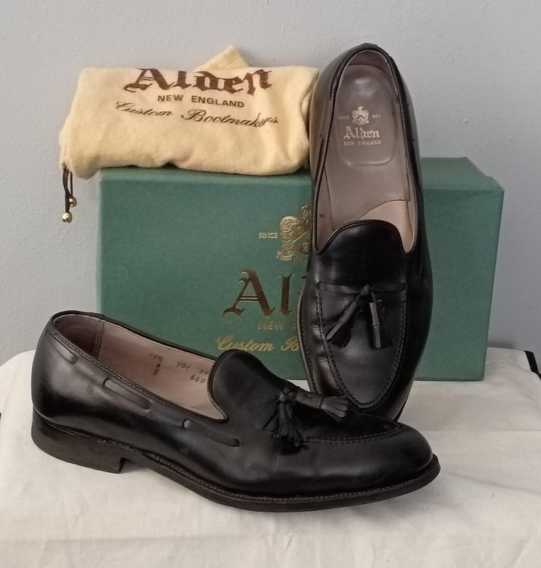 Alden 660 Black Calfskin Tassel Loafer | Alden Model Project
