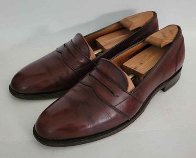Alden 0329 Color 8 Shell Cordovan Full Strap Loafer