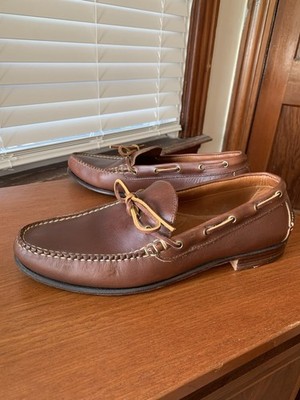 Alden H430 Brown Aniline Camp Mocc Loafer