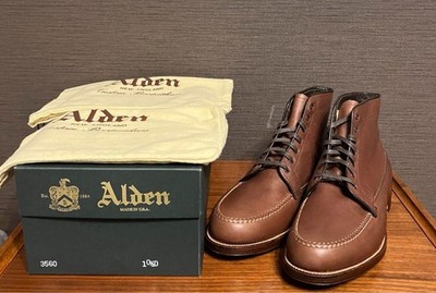 Alden 3560 Dark Brown Utica Michigan Boot