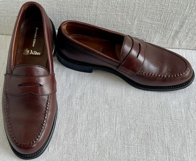 Alden 7241 Mahogany Scotch Grain LHS / Penny Loafer