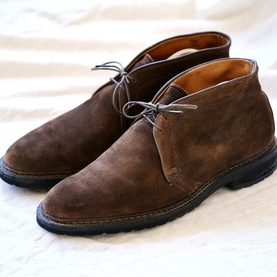 Alden 1273S Dark Brown Suede Chukka