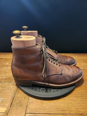 Alden 86049H Natural Chromexcel Plain Toe Boot