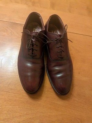 Alden 933 Burgundy Calfskin Plain Toe Bal