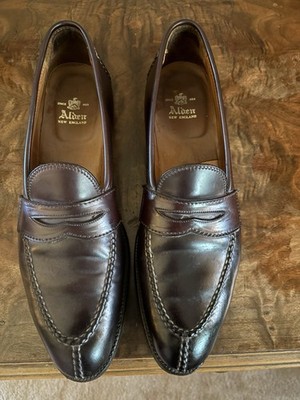 Alden 67162 Color 8 Shell Cordovan Norwegian Split Toe Loafer