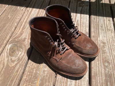 Alden M5902HC Tobacco Reverse Chamois Indy Boot
