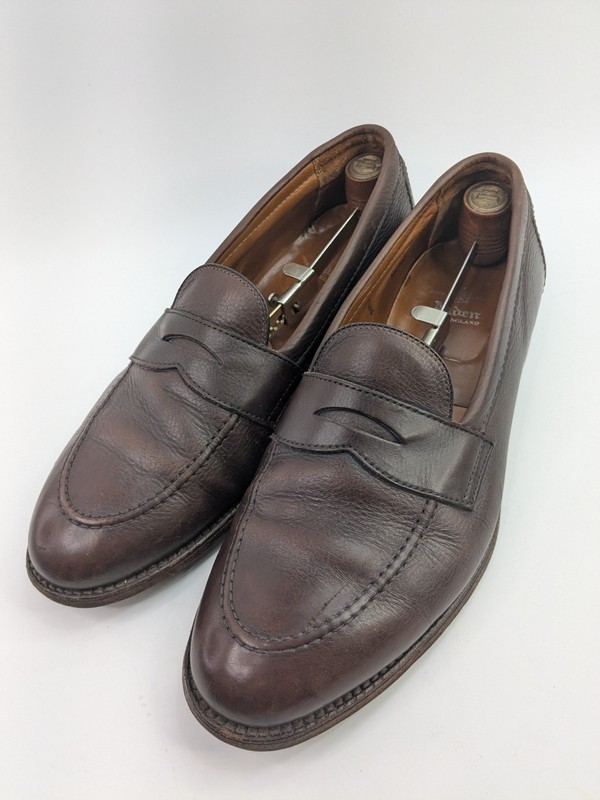 Alden 9694F Dark Brown Calfskin LHS / Penny Loafer | Alden