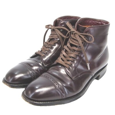 Alden 41811H Color 8 Shell Cordovan Perforated Cap Toe Boot