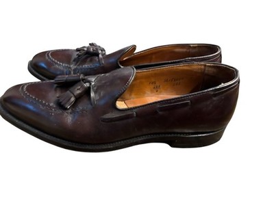 【美品】Alden 561 ブラウン タッセルローファー　8 1/2 Alden 561 Dark Brown Calfskin Tassel Loafer | Alden Model