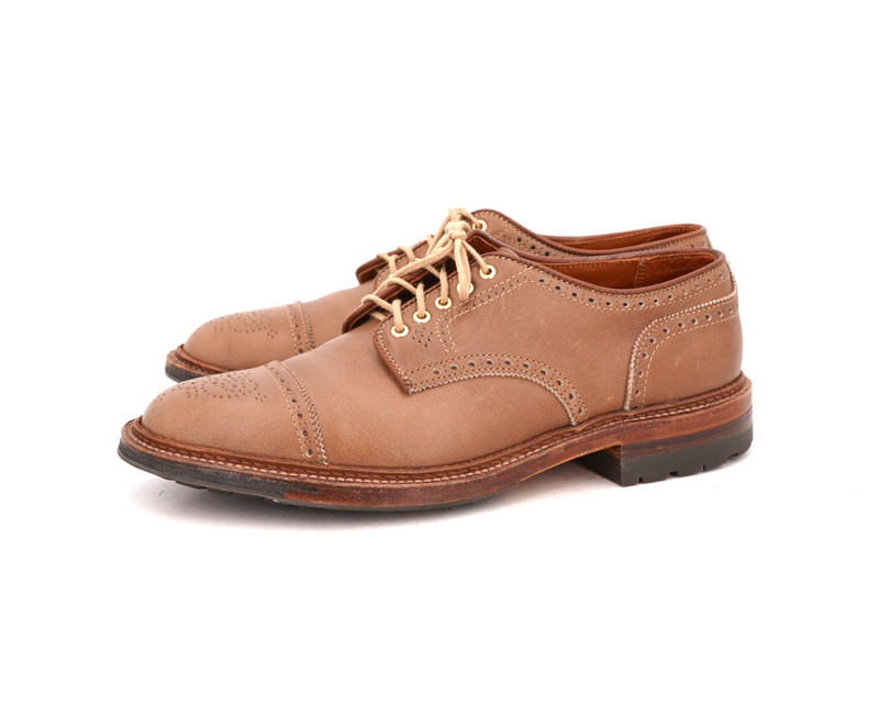 Alden 21521C Natural Chromexcel Medallion Tip Blucher | Alden