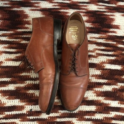 Alden 0972 Walnut Calfskin Straight Tip Blucher