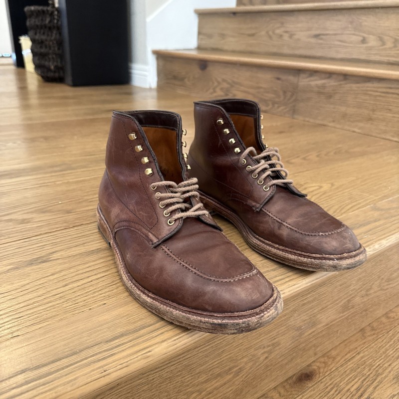 Alden 40577H Brown Calfskin Indy Boot | Alden Model Project