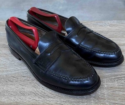 Alden 00032 Black Shell Cordovan LHS / Penny Loafer