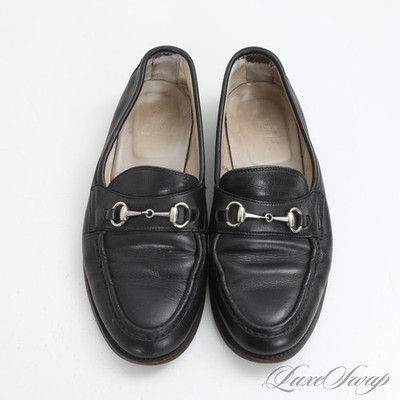 Alden 5727F Black Calfskin Horse Bit Loafer