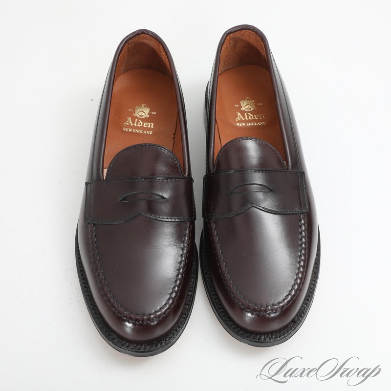 【メル18292】ALDEN7140SHIPS別注 Alden] 別注 ミリタリーラスト Color 8 コマンドストレート