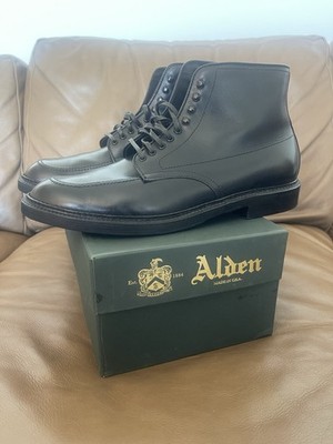 Alden D2941H Black Calfskin Indy Boot