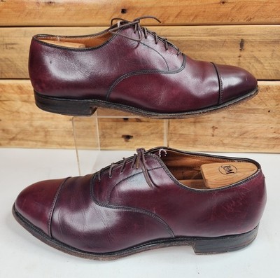 Alden 923 Brown Calfskin Straight Tip Bal