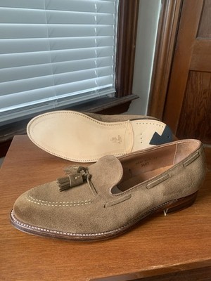 Alden 3403 Snuff Kid Suede Tassel Loafer