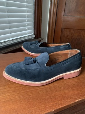 Alden 36541 Navy Suede Tassel Loafer