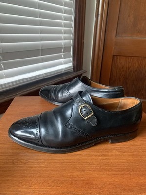 Alden 1649 Black Shell Cordovan Monk Strap