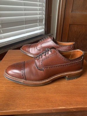 Alden D9509C Brown Alpine Grain Medallion Tip Blucher