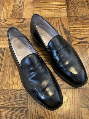 Alden 3557 Black Calfskin LHS / Penny Loafer