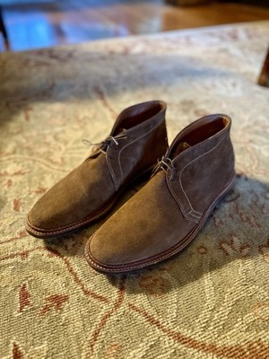 Alden 1593L Snuff Suede Chukka