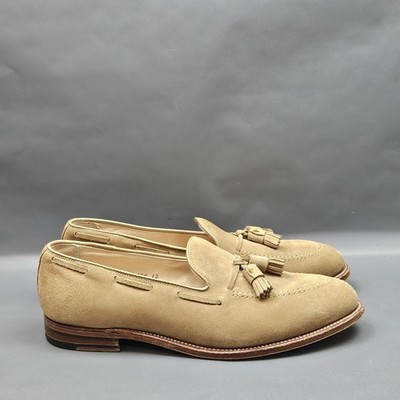 Alden 36880 Tan Suede Tassel Loafer