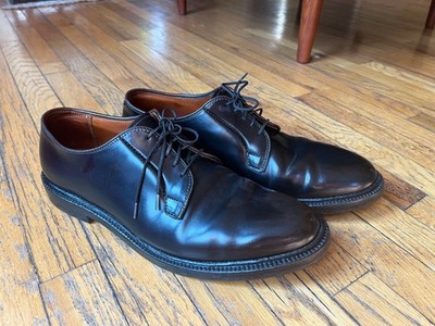 Alden 9900 Ravello Shell Cordovan Plain Toe Blucher