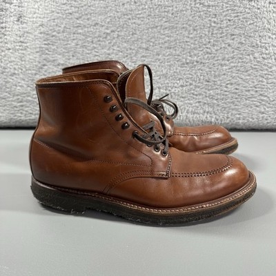 Alden D4904H Burnished Tan Calfskin Indy Boot