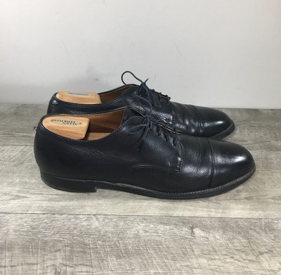 Alden 9571F Black Calfskin Straight Tip Blucher