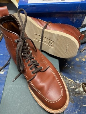 Alden D0912H Mahogany Workboot Calf Indy Boot