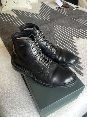 Alden D9849HC Black Shell Cordovan Plain Toe Boot | Alden Model