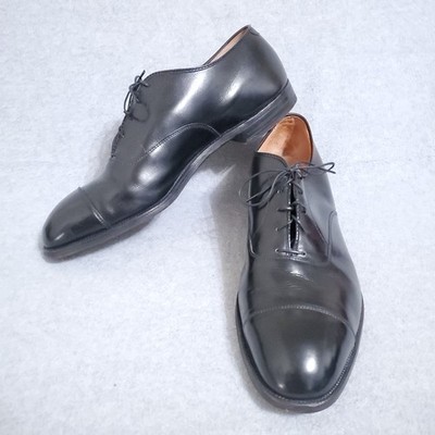 Alden 1110 Black Calfskin Straight Tip Bal