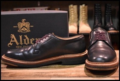 Alden 94708 Navy Chromexcel Plain Toe Blucher
