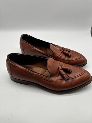 Alden 00021 Burnished Tan Calfskin Tassel Loafer