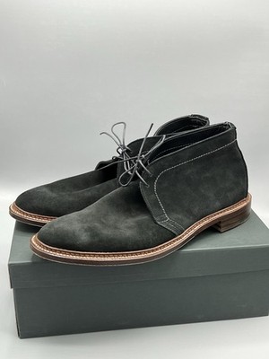 Alden 1497 Black Suede Chukka
