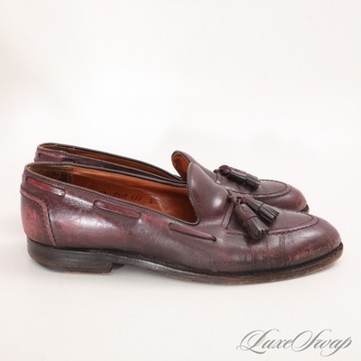 Alden 06598 Burgundy Calfskin Tassel Loafer