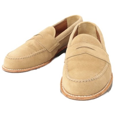 Alden D1203 Tan Suede LHS / Penny Loafer