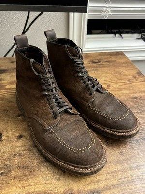 Alden D8918H Tobacco Reverse Chamois Indy Boot