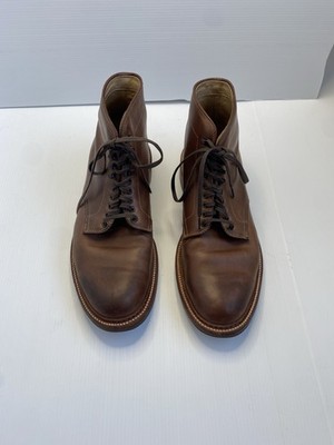 Alden 45183H Natural Chromexcel Plain Toe Boot