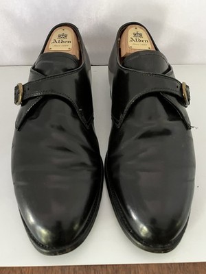 Alden 1655 Black Shell Cordovan Monk Strap