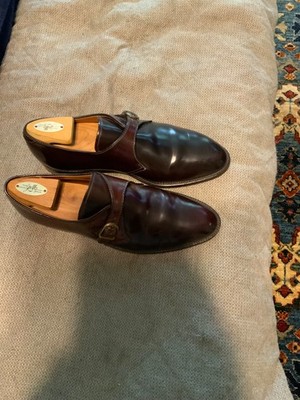 Alden 04509 Color 8 Shell Cordovan Monk Strap